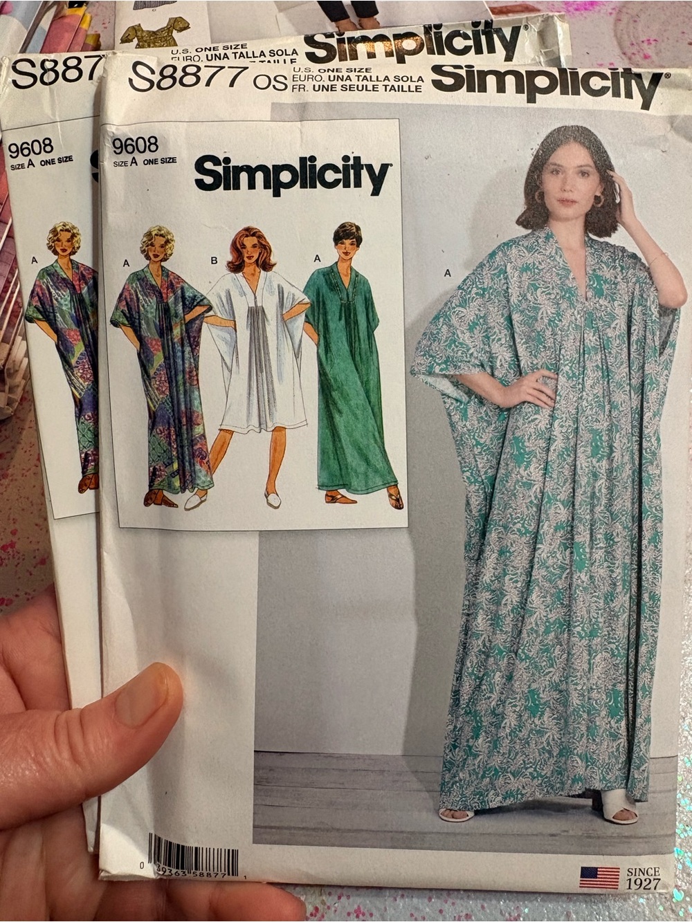 BN UNCUT SIMPLICITY 8877 OS SEWING PATTERNS